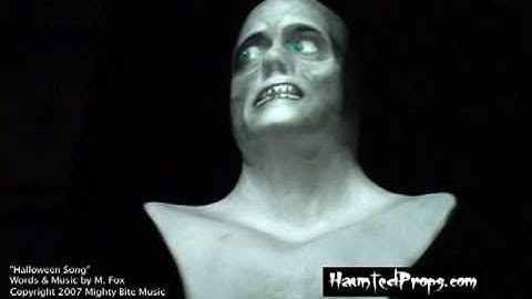 HAUNTEDPROPS.COM GHOST BUST HALLOWEEN SONG