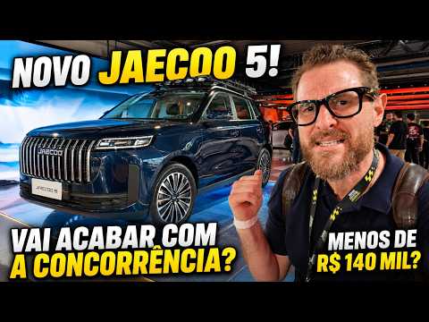 JAECOO 5 HEV 2027: MENOS DE R$ 150 MIL? SE VIER, VAI ARREGENTAR DE VENDER!