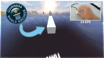 world record CLUTCH with JITTERCLICK (54 block clutch)