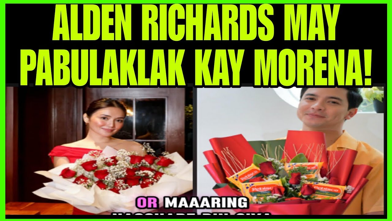 Alden RICHARDS May pabulaklak Kay MORENA sa Valentines day