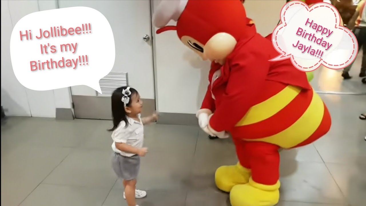 Jollibee & Baby Jayla: 2nd Birthday