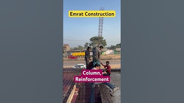 Reinforcement work and column reinforcement work #shorts #viral #column