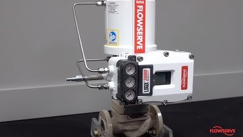 Troubleshooting a Flowserve Digital Positioner