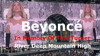 Beyoncé - In Memory Of Tina Turner - River Deep Mountain High | Cologne 15.6.2023