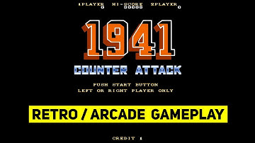 1941 Counter Attack 1990 Retro Arcade Gameplay