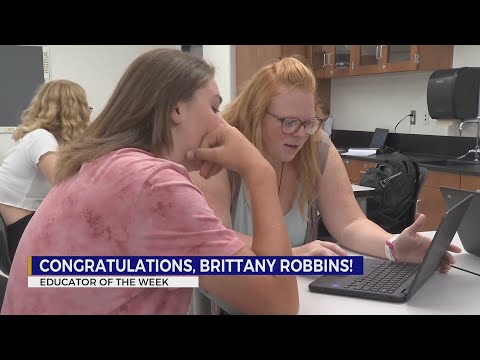 Educator of the Week: Brittany Robbins, West Ridge High School