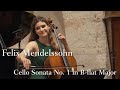 Julia hagen  aaron pilsan  felix mendelssohn  cello sonata no 1 in bflat major op 45