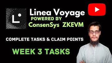 Linea Voyage | How to Complete Week 3 Tasks on Galxe | Claim Points For Upcoming Linea Airdrop