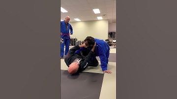 Baseball Choke Bottom Half Guard #bjj #jiujitsu #brazilianjiujitsu #friscotx #friscotexas #frisco