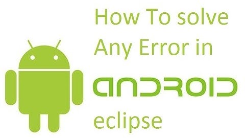 Error in eclipse - an error has occured, see the log files [solved]