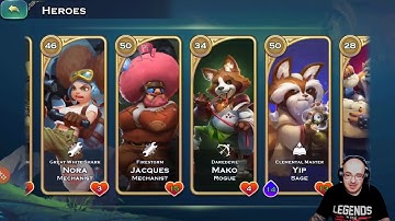 Art of Conquest - Legend Rhony hero update - dwarf perspective hero for siege, pvp, army cap