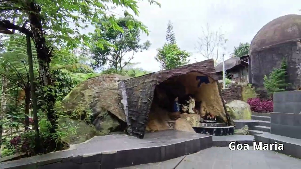 Gua Maria Melung Rumah Singgah Maria Melung