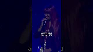 - How She Wrote Hold My Hand