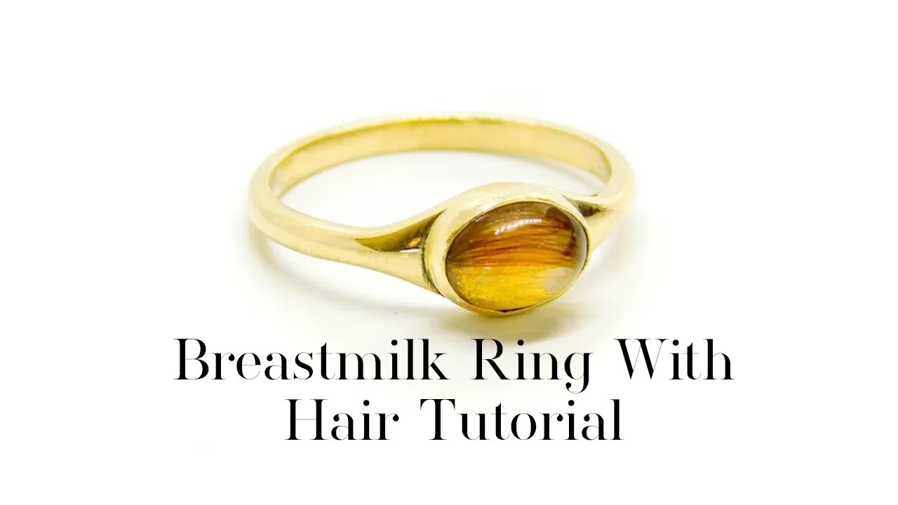 DIY Breastmilk Jewelry START TO FINISH! Make a breastmilk keepsake