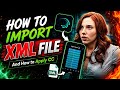 How to Import XML File in Alight Motion | How to Use XML in Alight Motion