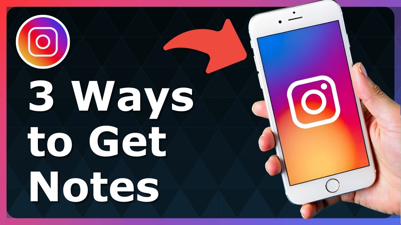 3 Ways To Get Instagram Notes - Full Guide - YouTube