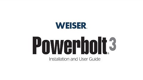 How to Install Weiser