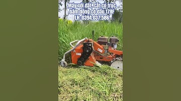 Máy xới đất, cắt cỏ trục băm động cơ dầu 178F. #thietbi365 #mayxoidat #maycatco