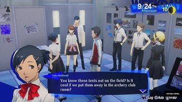 Persona 3 Reload - Almost caught cheating by the Harem