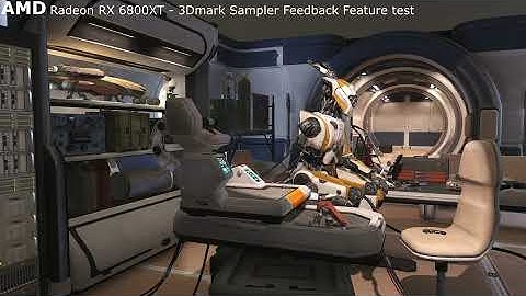 3Dmark Sampler Feedback Feature Test with AMD Radeon RX 6800XT