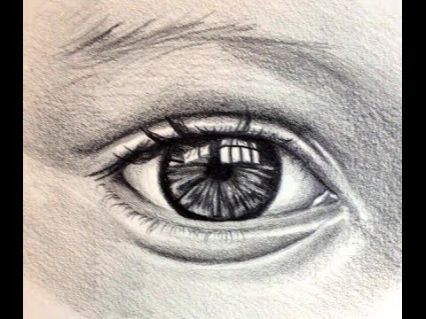 How to Draw a Baby's Eye - YouTube