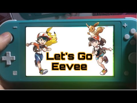 Nintendo Switch Lite Pokemon Let S Go Eevee Gameplay Youtube