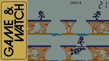 Game & Watch: Life Boat and Manhole (MiSTer FPGA Game & Watch Core)