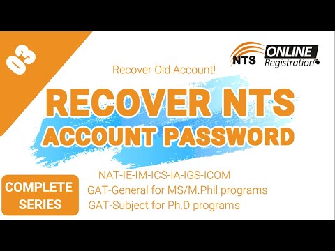 How to Recover NTS Account Password?