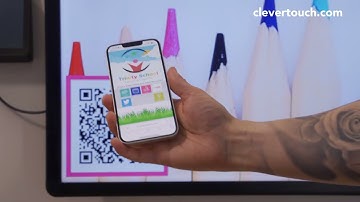 Clevertouch | Creating interactive QR codes in CleverLive | Digital Signage