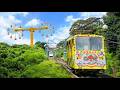 Cable Car to a Mountaintop Amusement Park in Japan 🎢 Double-Decker Ferris Wheel 🎡