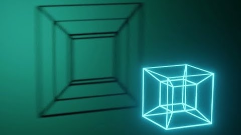 This is a Hypercube  - A cube in 4 dimensions