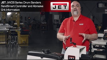Jet JWDS Series Drum Sanders | SandSmart Controller and Abrasive Grit Information