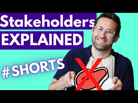 What is a Stakeholder? #shorts