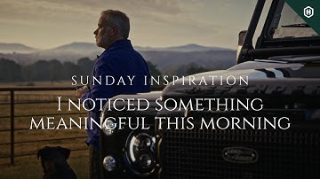 I Noticed Something Meaningful