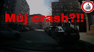 můj crash?!!!!, našlapaná kompilace,Žižkov dashcam