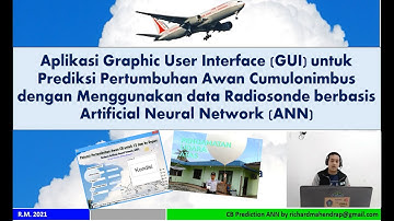 [TUTORIAL]- Aplikasi GUI Prediksi Awan Cumulonimbus dengan data Radiosonde berbasis ANN