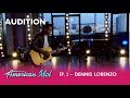 Dennis Lorenzo: A Homeless Kid With a Broken Guitar Has a DREAM! | American Idol 2018