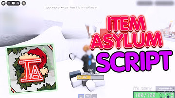 Roblox Item Asylum Script | Auto Farm, Kill All *2025*