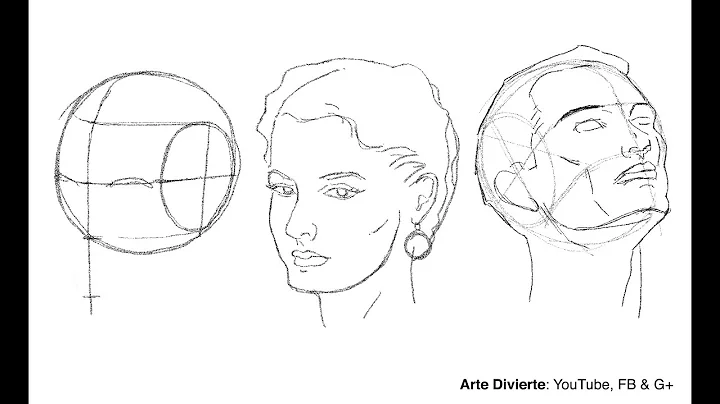 Cmo dibujar un rostro desde cualquier ngulo - Mtod...