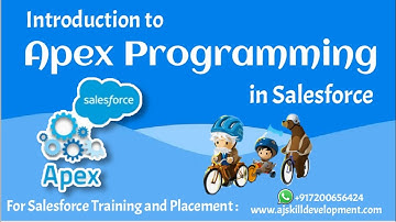 Introduction to Apex Programming in Salesforce | AJ Skill Development