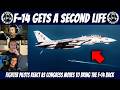 Fighter Pilots React: Congress Moves to Preserve the F-14