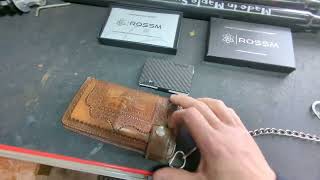 ROSSM Wallet vs. Biker Wallet - Ridge Wallet Knockoff Review