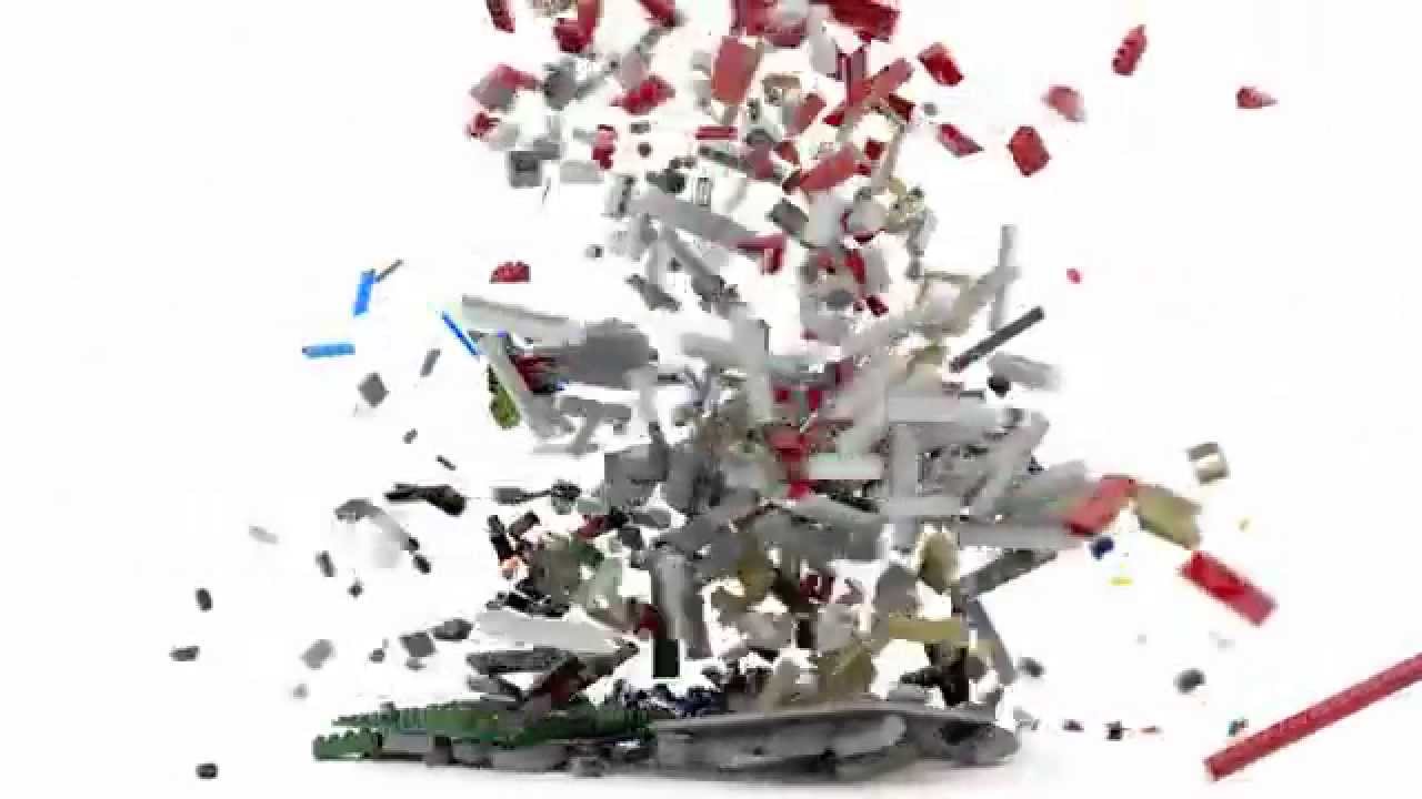 LEGO BLENDER House - Slow motion - YouTube Lego, Motion, Explosion