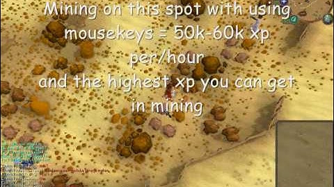 Ultimate guide to use mousekeys for RuneScape mining.