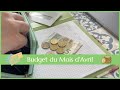 Budget avril   je prpare mon budget pour le mois 