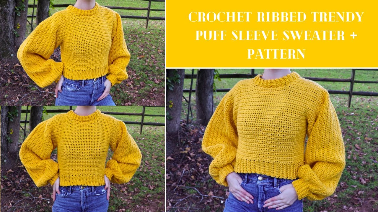 Eucalyptus Crop Crochet Pattern by YarnThrift (Guest Designer