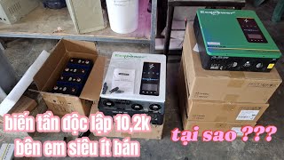 Lý do biến tần độc lập k lên xài và nên sử dụng ở những khu vực như nào ???