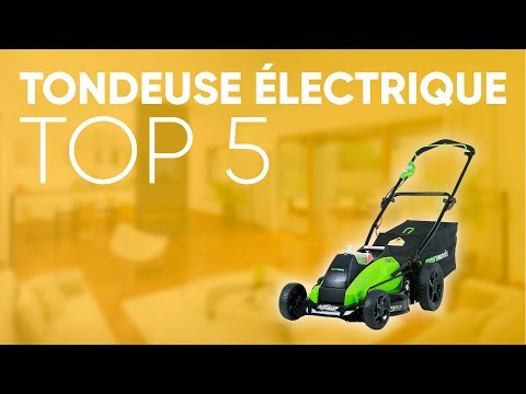 Top5 Meilleure Tondeuse Electrique 2019 Youtube