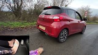 Toy Doll Car Crush Runover Crush Fetish Pedal Pumping Silver Sandals Red Toes 1