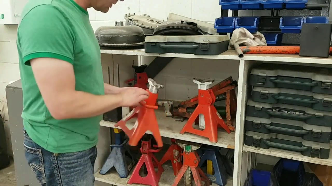 Floor Jack Safety Stands YouTube